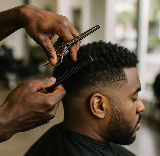 Hair system planning step in Charlotte, North Carolina